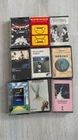 Lot de 9 cassettes audio diverses état d'occasion