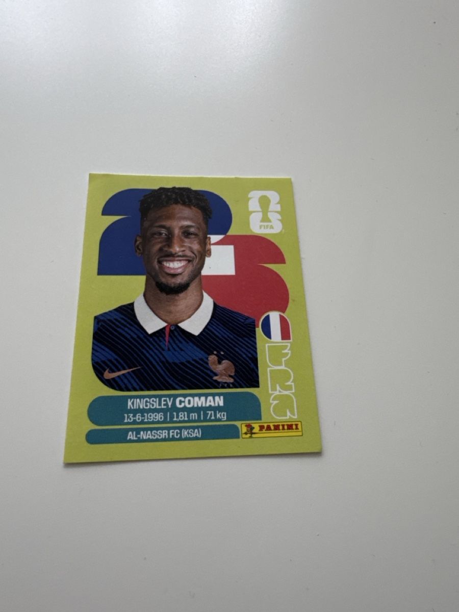 Panini Sammelbilder & Trading cards: Kingsley Coman Wm 2026 Panini Original – Neu (gemäss Beschreibung) aus Aarau von Caferr