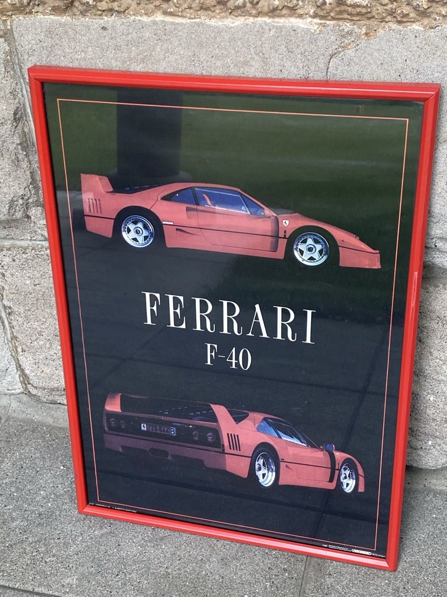 Cornici: Poster Rahmen mit Ferrari F 40 – Usato da Sursee venduto da lucialiani