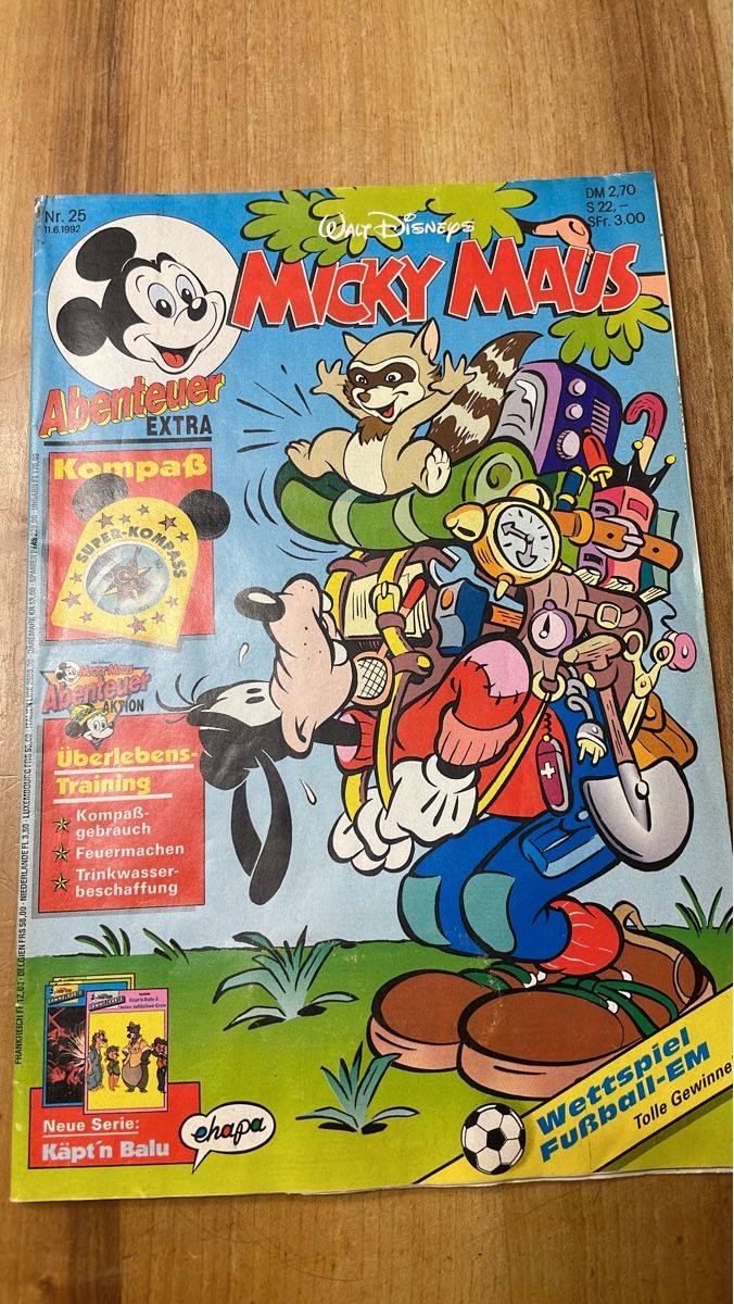 Fumetti: Micky Maus Heft Nr. 25 von 1992 – Nuovo (secondo la descrizione) da Therwil venduto da rubininio