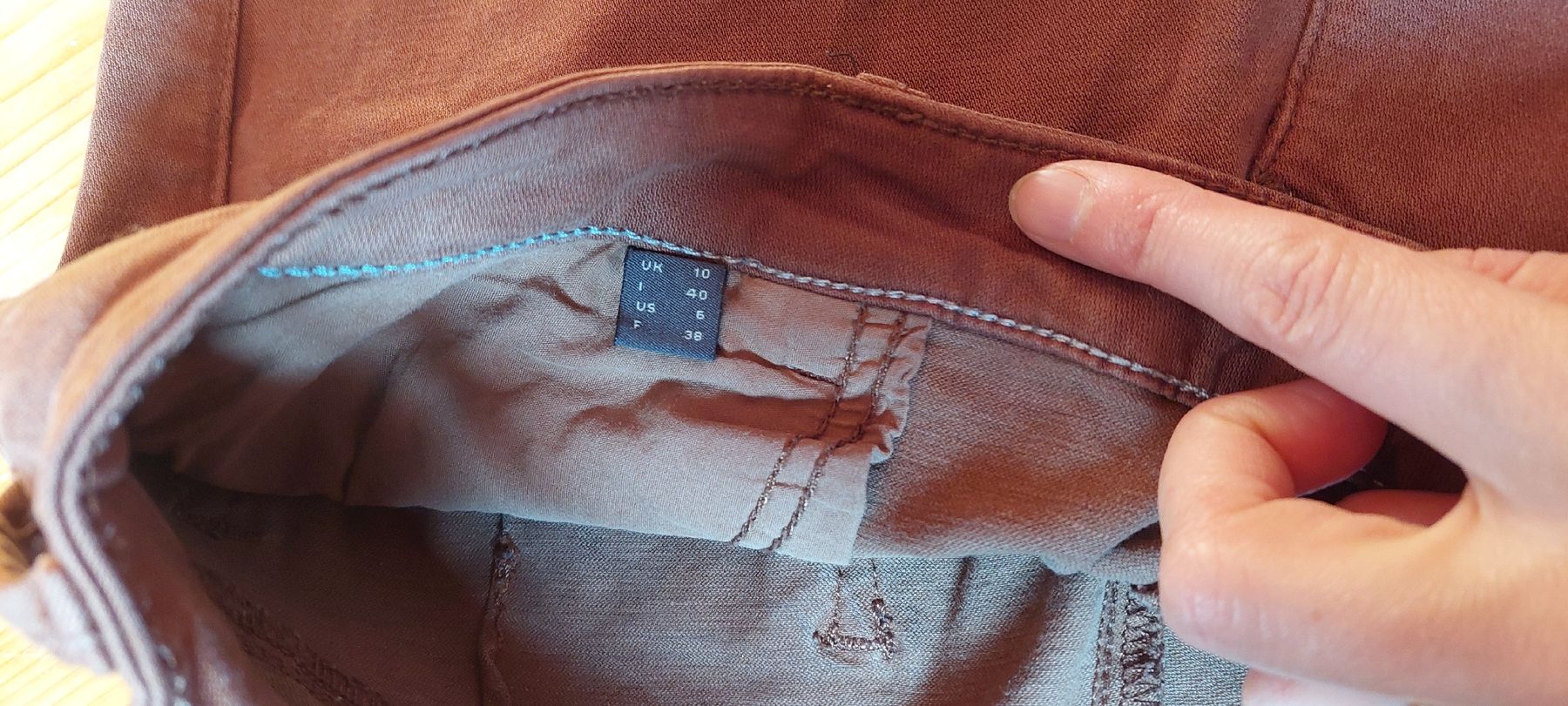 Esprit Jeans: Esprit Jeans Grösse 36 braun – Gebraucht aus Schmidrüti von Novemberchind 2