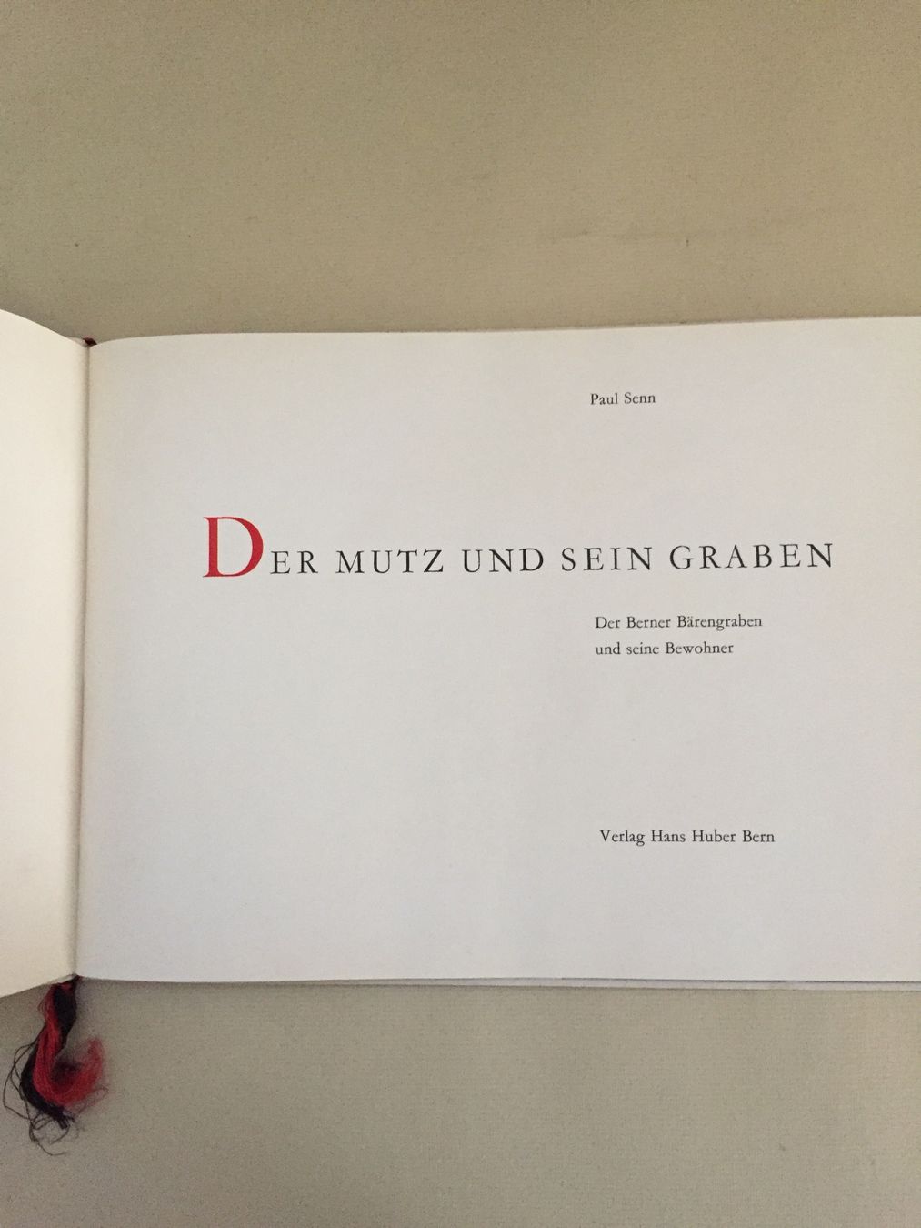 Libri: Gruss aus Bern  Der Mutz und sein Graben – Usato da ZUERICH venduto da Carolus1 1