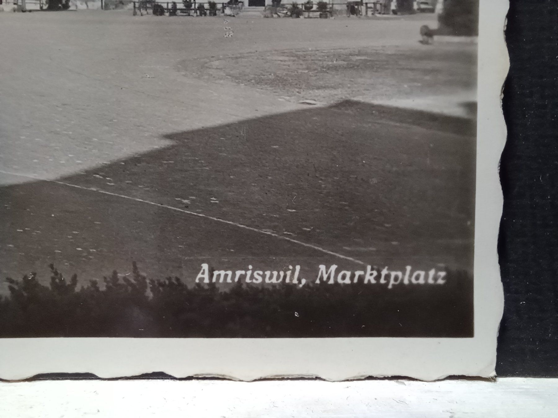 Ansichtskarten: Amriswil, Marktplatz, Feldpost – Gebraucht aus Aarau Rohr von mgvw 1