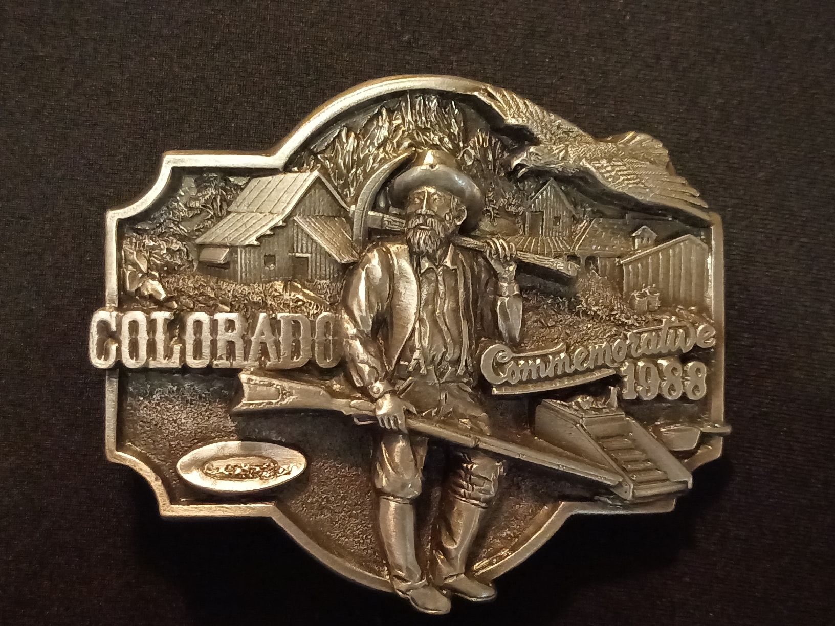 Fibbie per cinture: Gurtschnalle Colorado Goldsucher – Nuovo e nell'imballaggio originale da Nottwil venduto da Dorje67