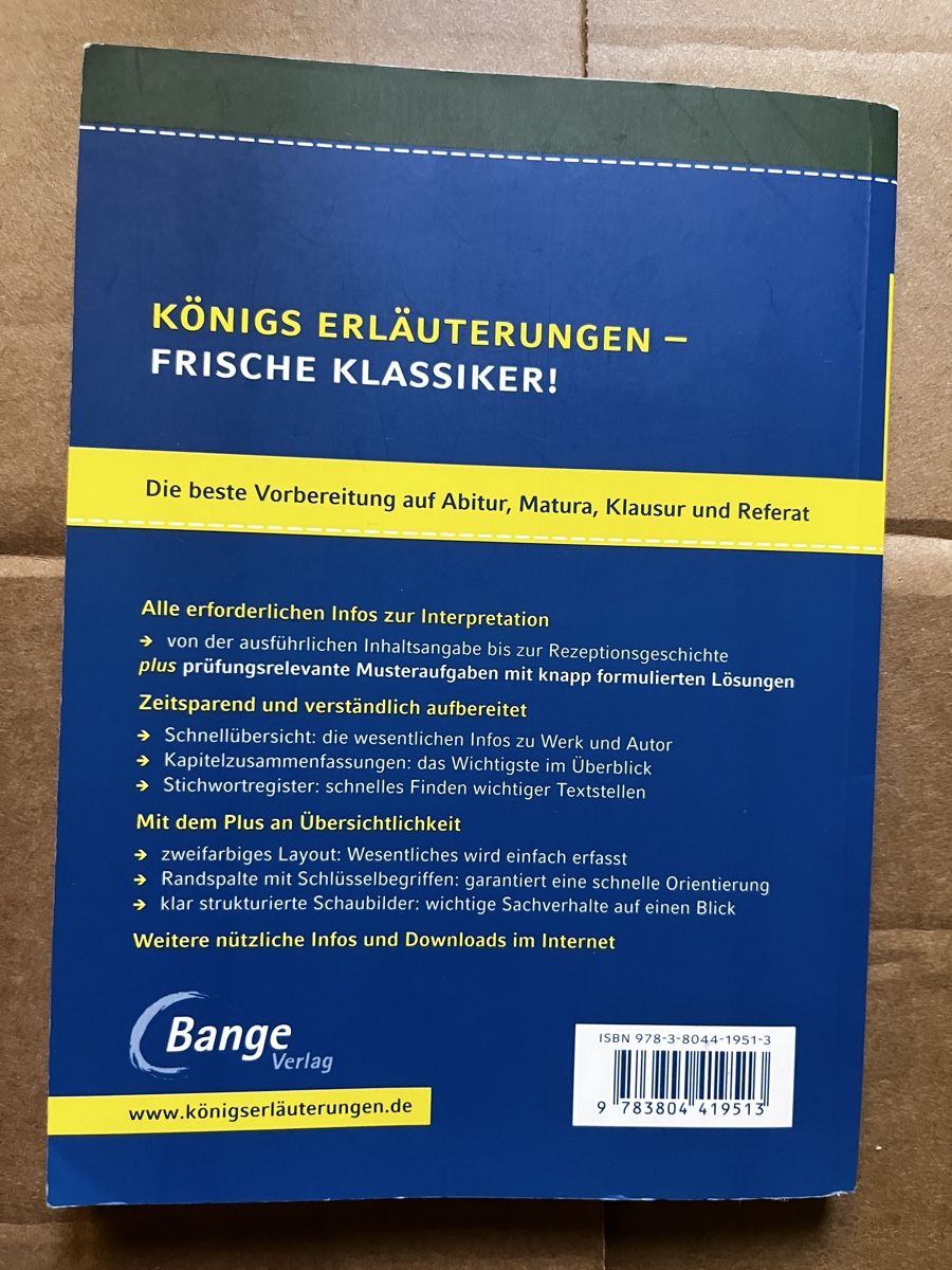 Libri: Effi Briest -Königs Erläuterung – Nuovo (secondo la descrizione) da Lausen venduto da secondhand_basel 1