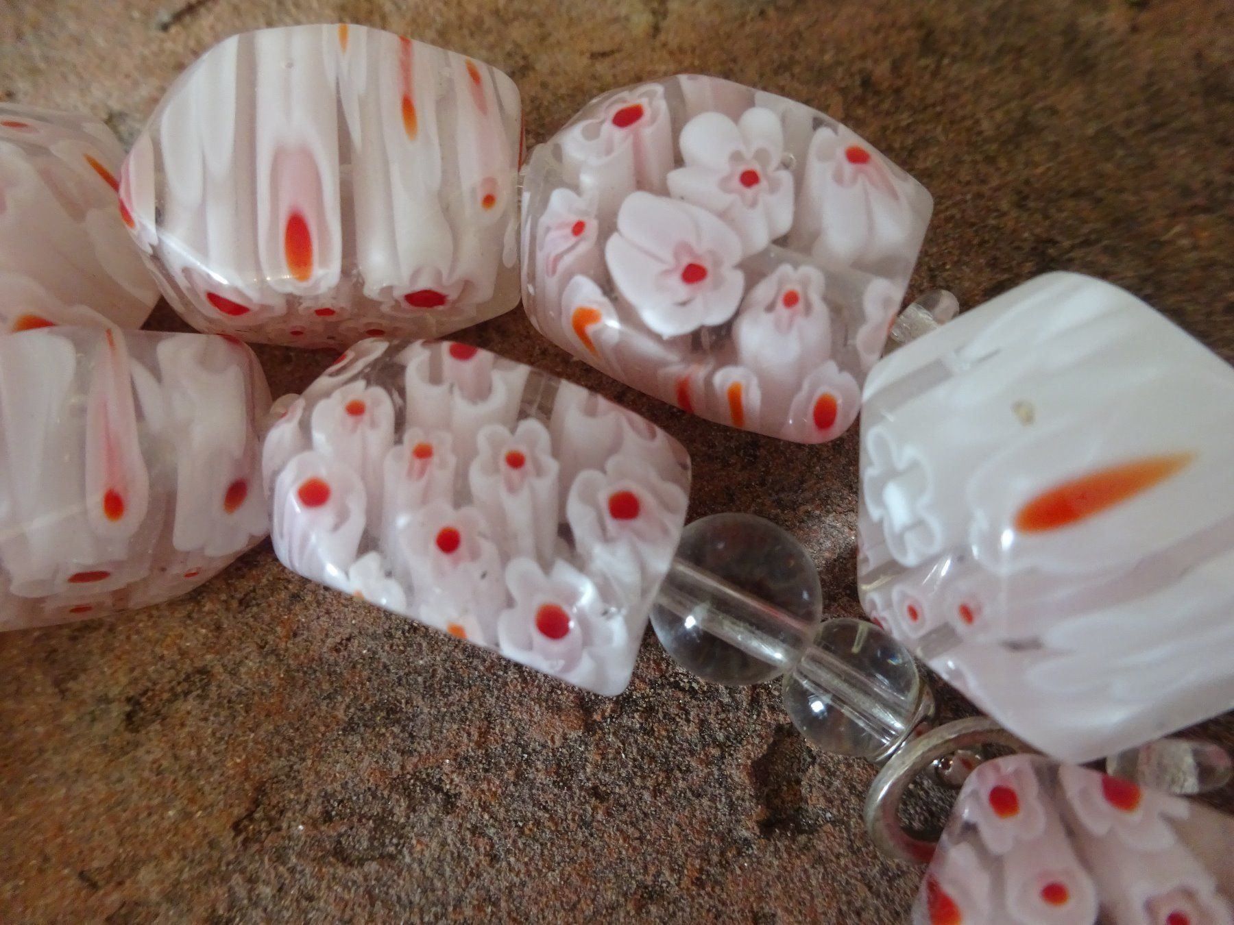 Murano Catenine: Kette Millefiori / Venedig – Usato da Esslingen venduto da FetteSchnecke 5