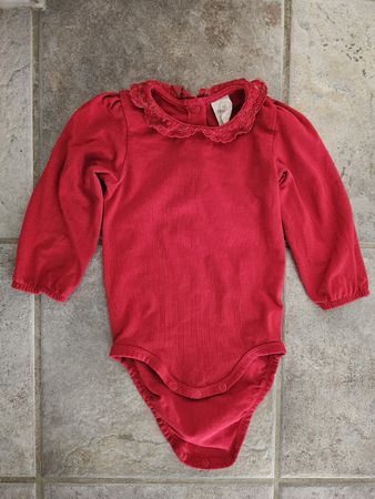 Body mit Kragen Gr. 80