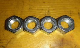 4 Stk. Achsmuttern M12 x 1.25