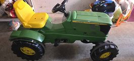 Tracteur John Deere enfant avec remorque