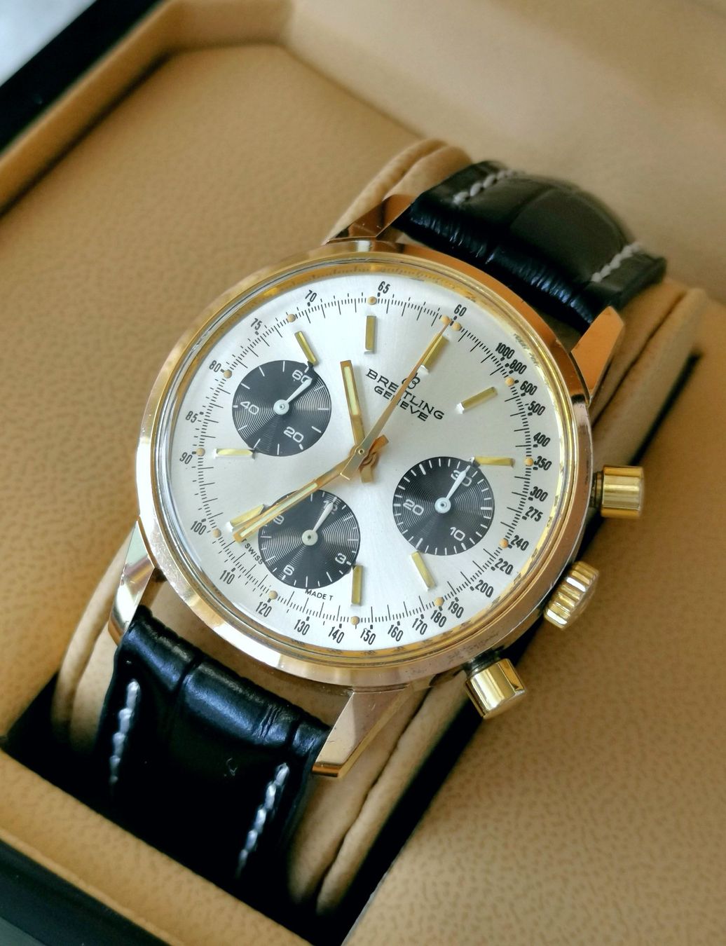 Breitling Orologi: Breitling Chronograph Rarität ref.815 Long Playing – Usato da Nottwil venduto da Kaufen003 3