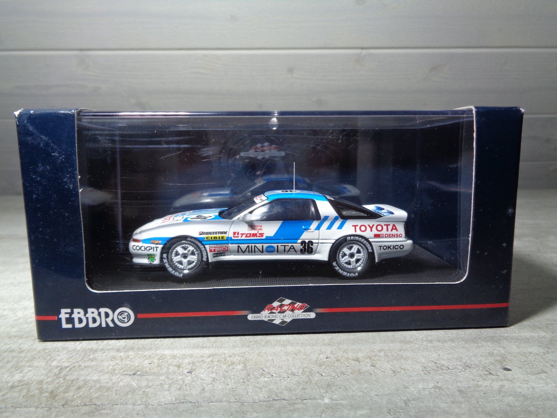 Toyota Modellautos: Ebbro 1:43 Toyota Supra Gr.A 1990 – Neu und originalverpackt aus Reconvilier von rallycar 1