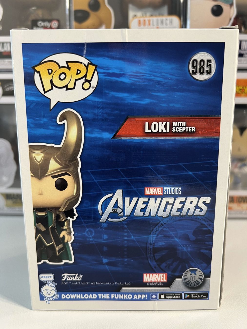 Funko Figuren: Funko POP! Marvel The Avengers Loki with Scepter Limitée – Neu und originalverpackt aus Le Mouret von perfectbijou 2