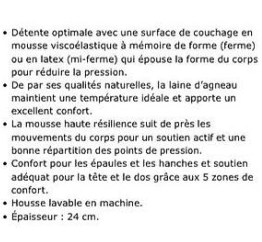 Ikea Materassi: Matelas 160 x 200 – Usato da Confignon venduto da FredericNico 2