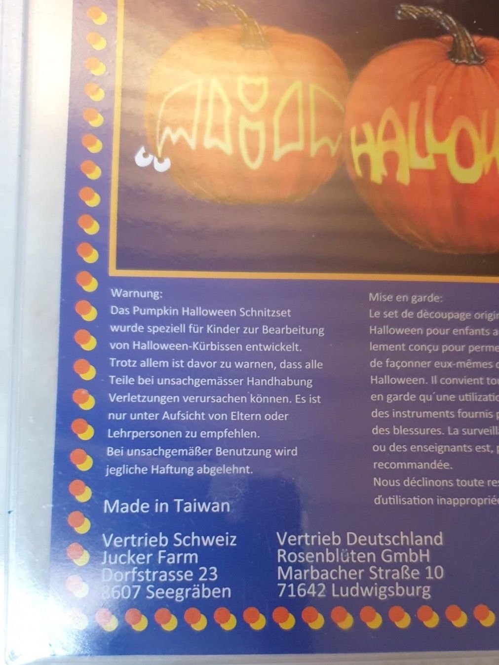 Kostüme: Schnitzvorlagen - Pumpkin Halloween – Gebraucht aus Würenlos von JRP_71 3