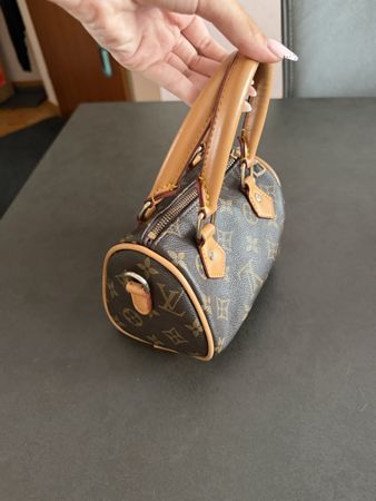 Louis Vuitton Speedy Nano braun Monogram guter Zustand