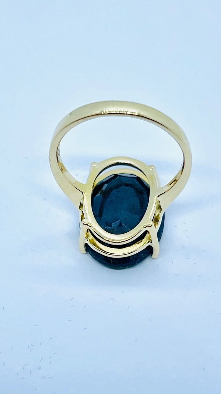Anelli: 750 Gold Ring mit 10 ct Saphir – Nuovo e nell'imballaggio originale da Murg venduto da MTGold 3