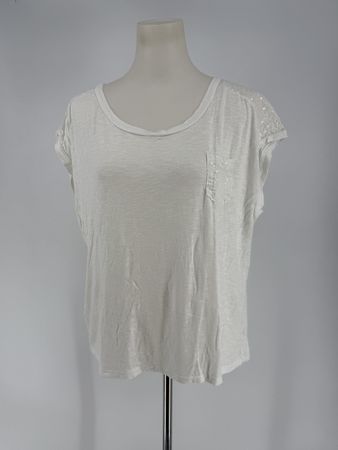 Shirt mit Pailletten Gr. M