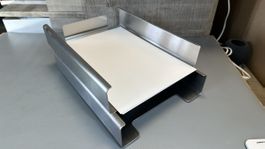 Dokumentenablage Briefkorb DIN A4 Edelstahl