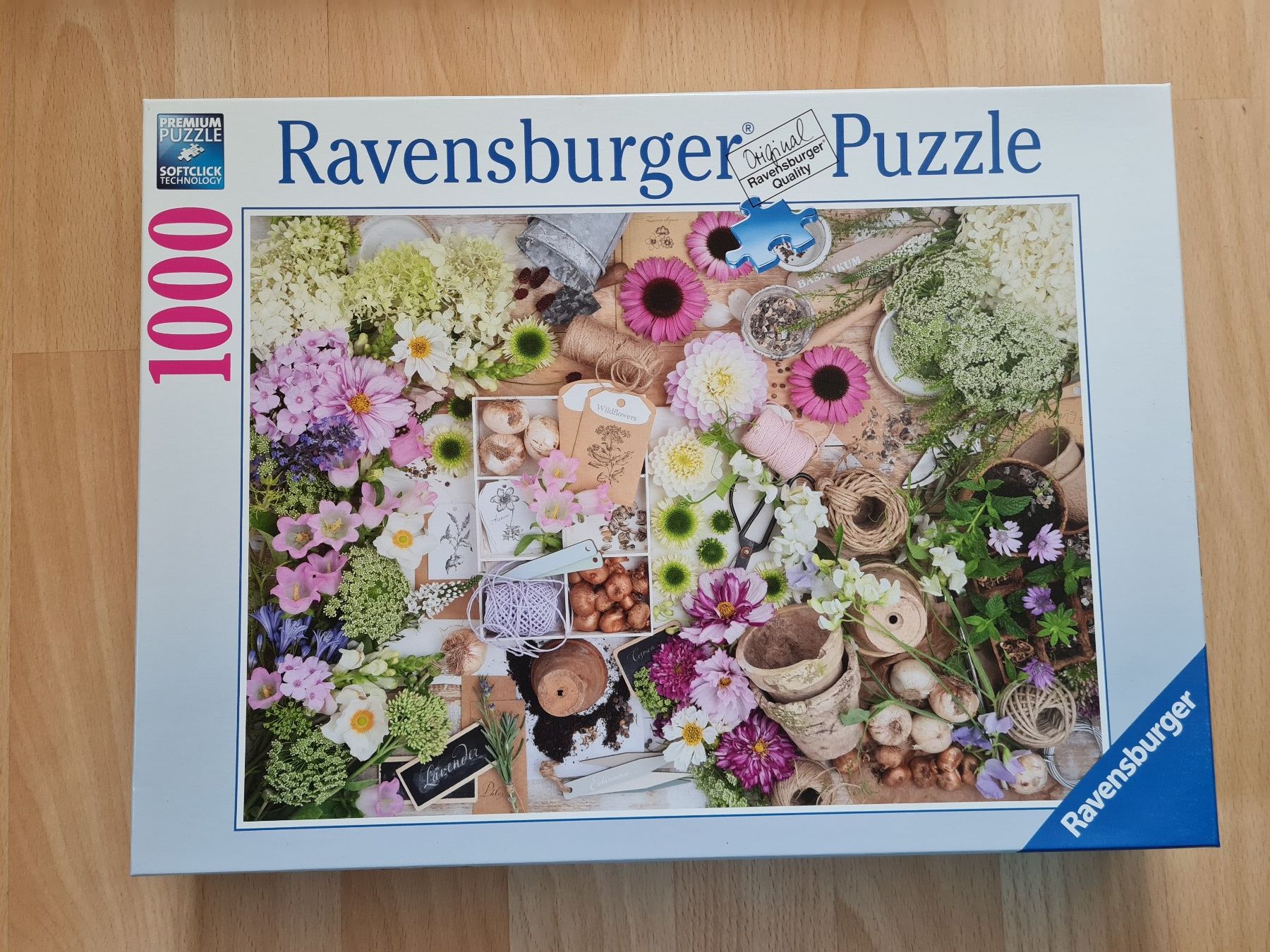 Puzzle: Puzzle Blumen 1000 Teile – Nuovo (secondo la descrizione) da Lüterkofen venduto da Bakoco