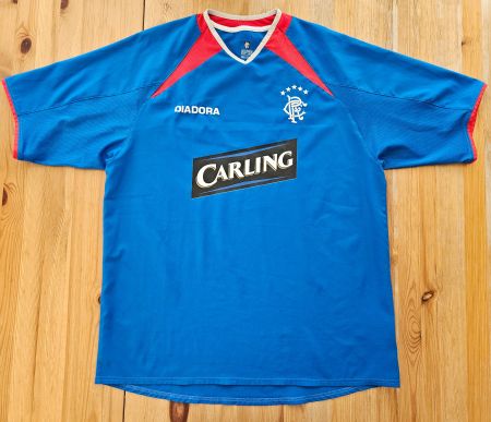 Glasgow Rangers Trikot Grösse L Diadora RFC Schottland