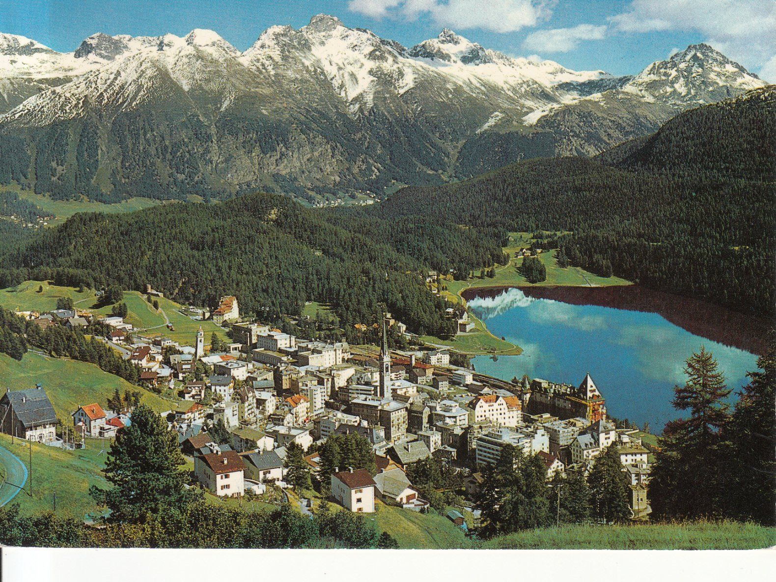 Cartoline postali: St. Moritz 1969 – Usato da Bürglen TG venduto da StampGraf