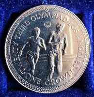 ISLE OF MAN 1 CROWN 1984 *SEHR RAR*
