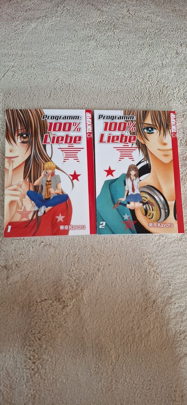 Comics:  Manga Band 1 - 2 , "Programm 100% Liebe" – Gebraucht aus Bern von siri2002