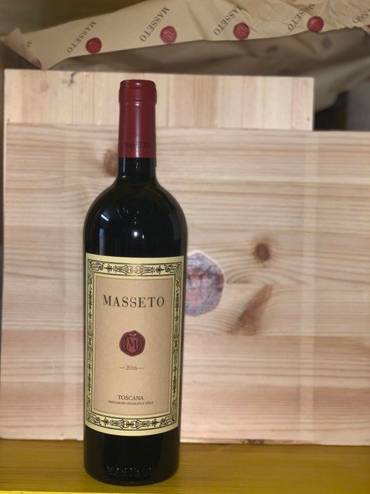 Masseto Wein: Massetto 75 cl. 2016 – Neu (gemäss Beschreibung) aus Niedergesteln von tin_9cny