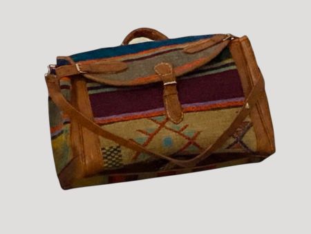 Artisanal  Large Decorative or Travel Bag / Sac / Tasche