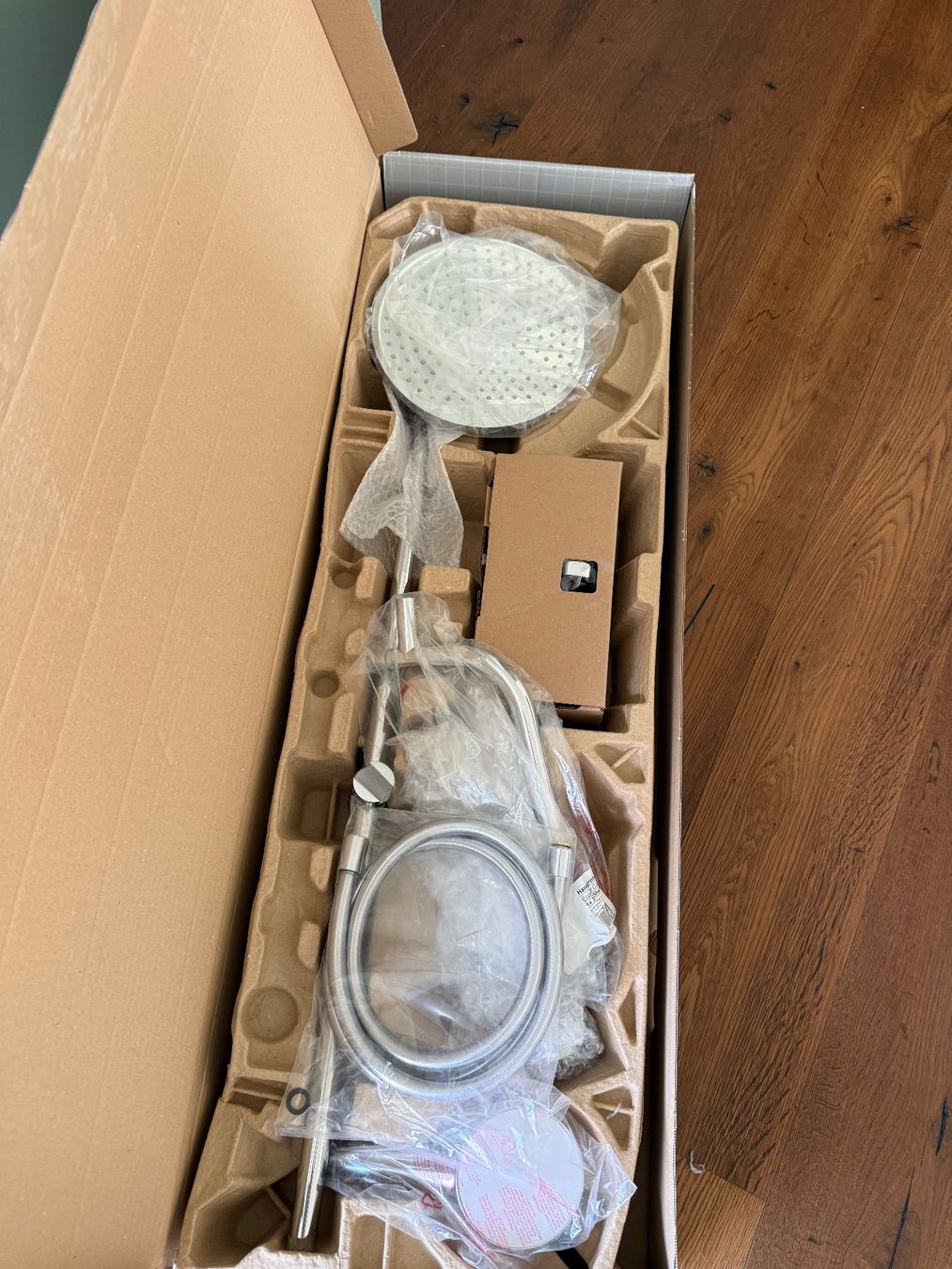 Hansgrohe Pommeaux de douche: Duschsystem Hansgrohe Raindance Select 300 neu – Neuf (Voir description) à Dietschwil par adr_gs9w 1