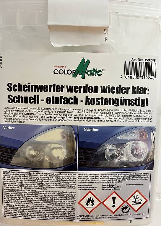 Lampade: Scheinwerfer Klarsicht-Set – Nuovo e nell'imballaggio originale da Lohn-Ammannsegg venduto da Ron99 2