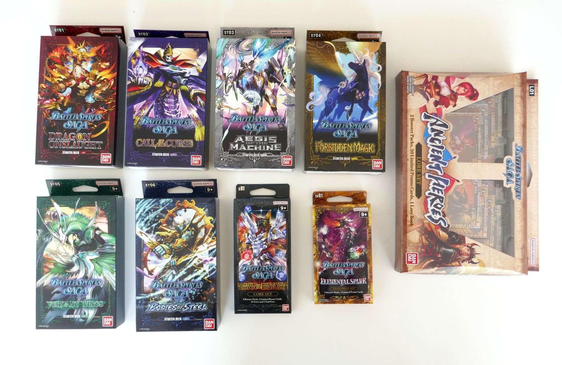 Carte collezionabili: Battle Spirits Saga deck and other bundle EN – Nuovo e nell'imballaggio originale da Biel/Bienne venduto da DigiPok