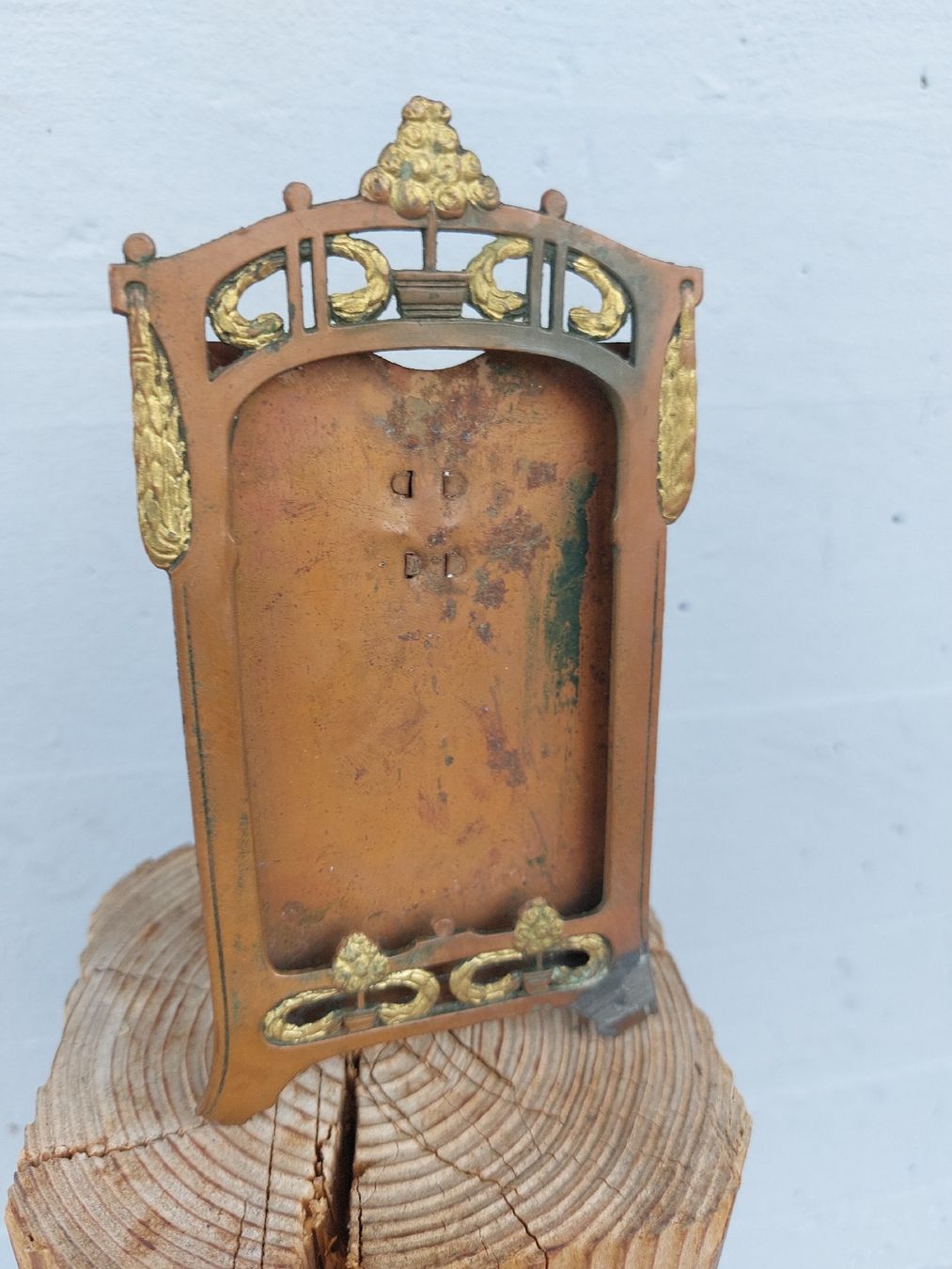 Bilderrahmen: Fotohalter aus Blech um 1800 – Gebraucht aus Ganterschwil von HeidiuPeter 1