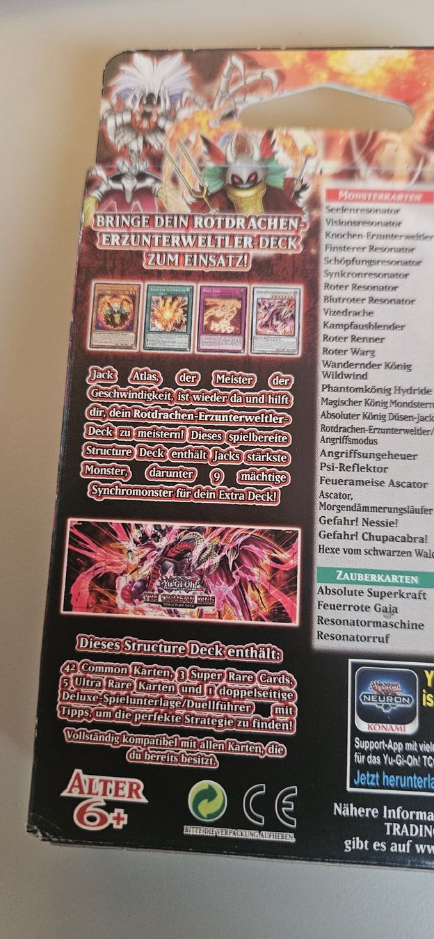 Yugioh Carte collezionabili: Yu-Gi-Oh The Crimson King Structure Deck – Nuovo e nell'imballaggio originale da Belp venduto da Ginus85 2