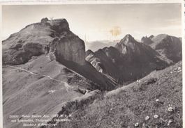 Originale Ansichtskarte Hoher Kasten Appenzell 1939 selten