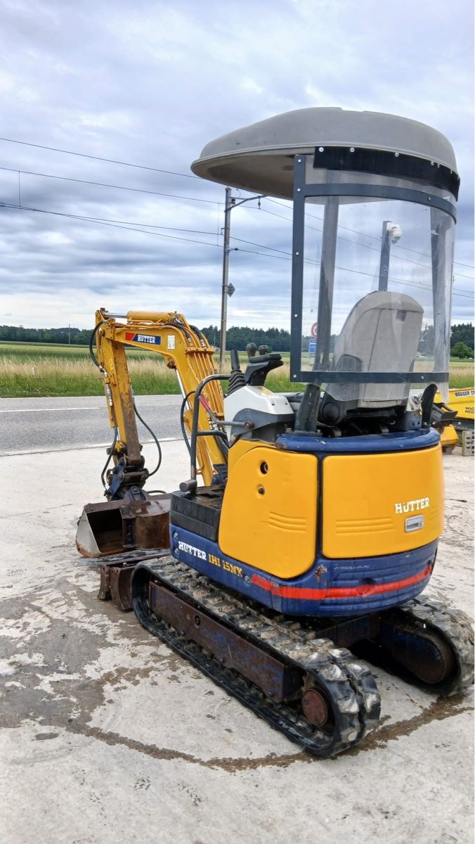 Hutter Escavatori: Bagger Hutter IHI 15 NX 1,5 Tonnen – Usato da Niederbipp venduto da baggerch 6