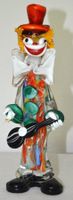 Murano-Glasfigur / Figurine en verre de Murano  - Clown