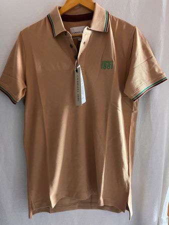 Poloshirt, CERRUTI 1881, Grösse M, Farbe Hellbraun