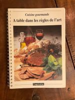 Livre de cuisine A table dans les règles de l'art