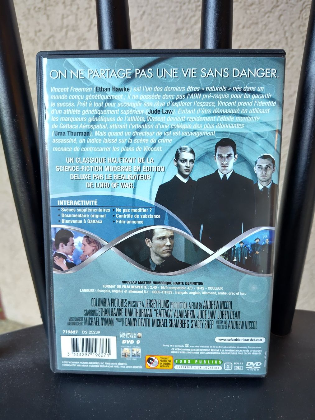 Tutti i DVDs: Bienvenue à Gattaca – Usato da Fribourg venduto da Delorean30 1