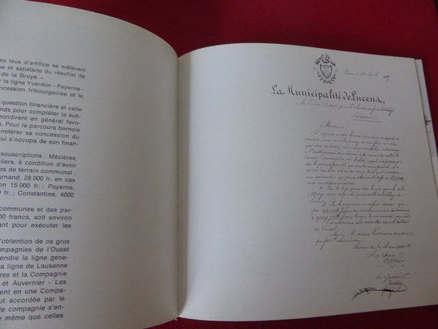 Libri: Cent ans de chemin de fer dans la Broye – Usato da Hitzkirch venduto da kleinerbaer01 3