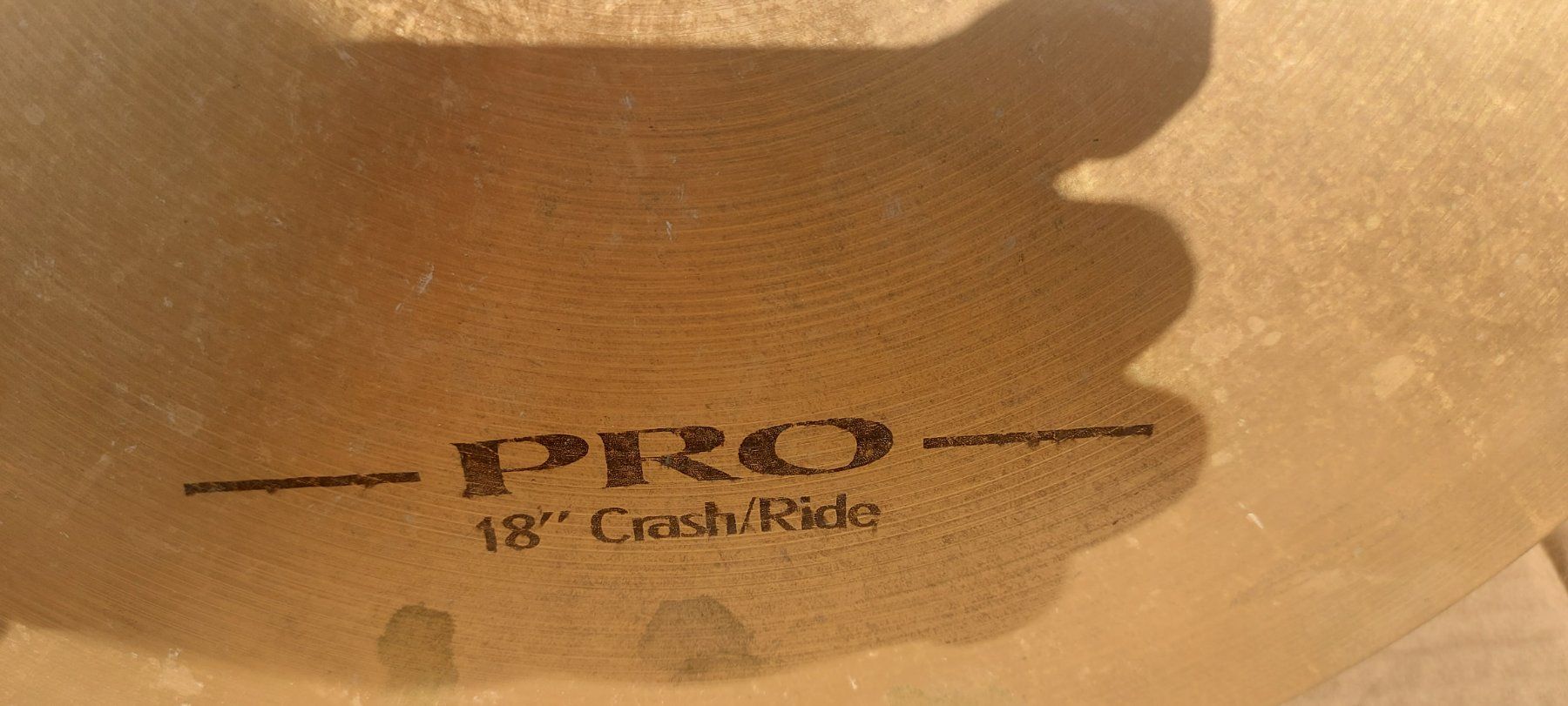 Musikinstrumente: 18" Crash/Riden Pearl becken – Gebraucht aus Glattbrugg von Swissmusik 2