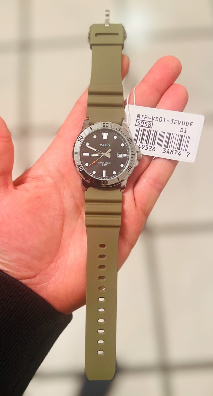 Casio Orologi: Casio Armbanduhren MTP-VD01-3EVUDF – Nuovo e nell'imballaggio originale da Adlikon b.Regensdf venduto da GPITIME 4
