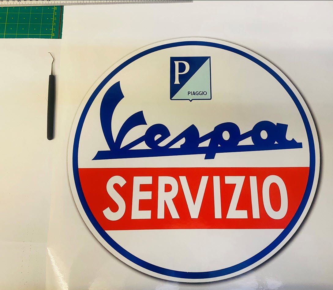 Vespa Tutti pezzi di ricambio per scooter: Vespa Folie - Eyecatcher – Nuovo (secondo la descrizione) da Rorschach venduto da VE5PA