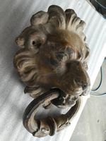 Grosser Löwenkopf historisch, Liebhaberstück, Gusseisen