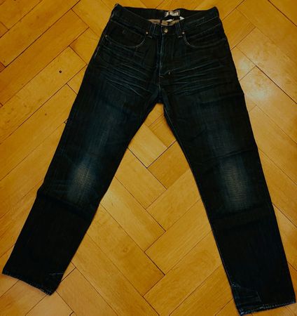 Jeanshose Angelo Litrico dunkelblau W34/L34, Denim Look
