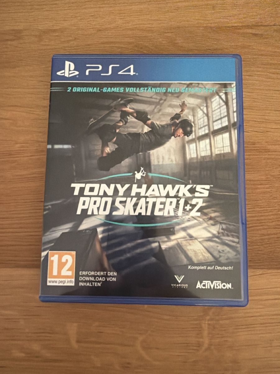Spiele: Tony Hawk Pro Skater 1+2 Ps4 – Gebraucht aus Hagendorn von masterchieff
