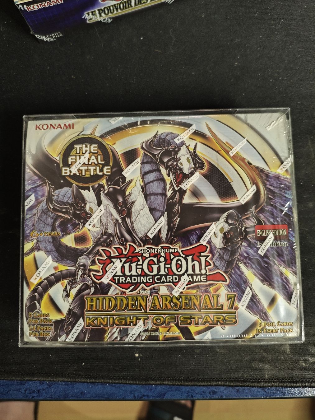 Yugioh Carte collezionabili: Yu-Gi-Oh Hidden Arsenal 7 Booster Box – Nuovo e nell'imballaggio originale da Sonceboz-Sombeval venduto da mil_8vr2