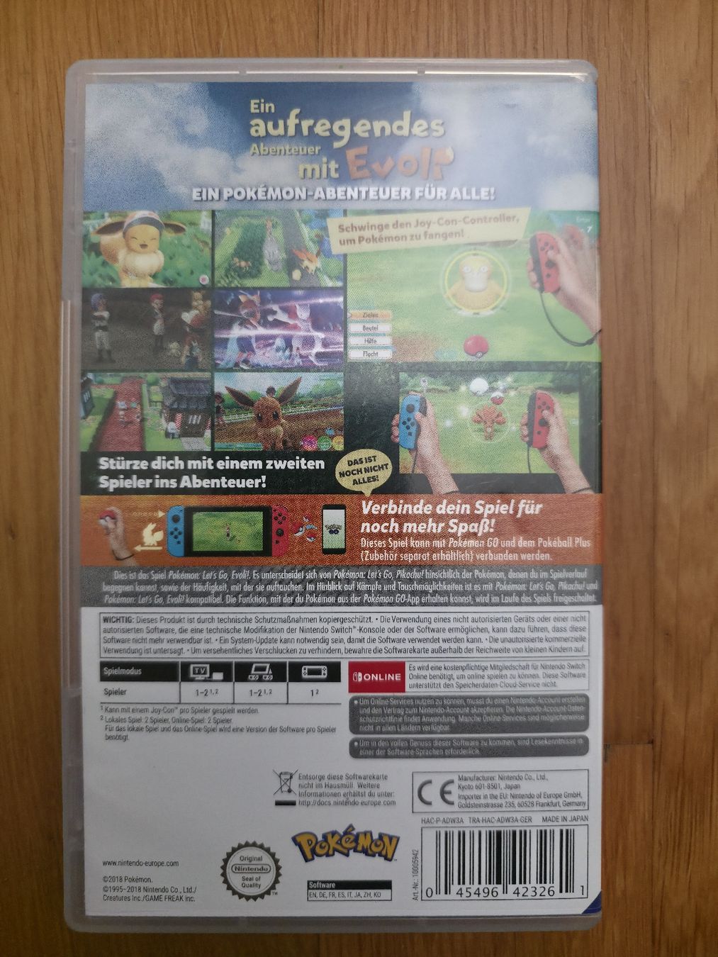Pokémon Spiele: Pokemon Let's Go Evoli - Nintendo Switch – Gebraucht aus Zürich von jabo22 1