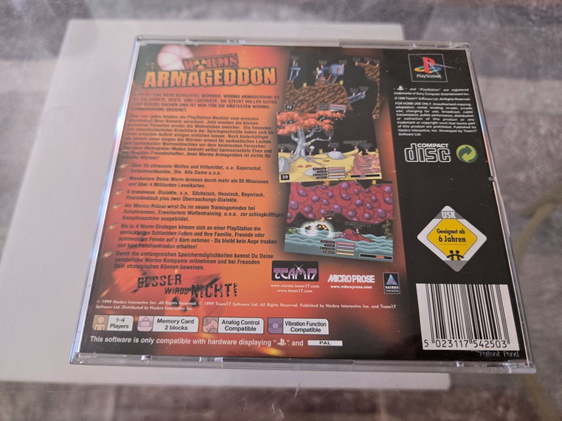 Giochi: Worms Armageddon PS1 – Usato da Bussigny venduto da Kfdlt 1